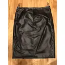 Buy Moschino Cheap And Chic Leather mid-length skirt online