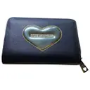 Leather wallet Moschino Love