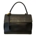 Moujik leather handbag Saint Laurent