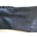 Black Leather Trousers Muubaa