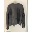 Buy Napapijri Leather biker jacket online