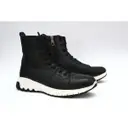 Buy Neil Barrett Leather high trainers online