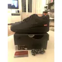 Leather low trainers Nike x Supreme