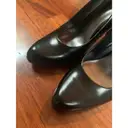Leather heels Nine West