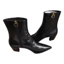 Leather ankle boots O Jour