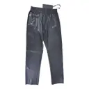 Leather trousers Oakwood