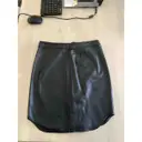 Buy Opening Ceremony Leather mini skirt online