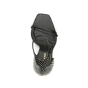 Saint Laurent Opyum leather sandals for sale