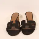 Buy Hermès Oran leather sandals online