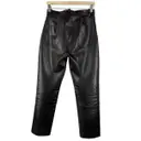 Buy & Other Stories Leather straight pants online
