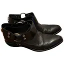 Leather cowboy boots Ottod'Ame
