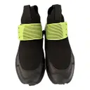 Oversize leather trainers Mcq