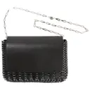 Black Leather Handbag Paco Rabanne