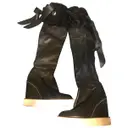 Leather boots Paloma Barcelo