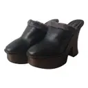 Leather mules & clogs Paloma Barcelo