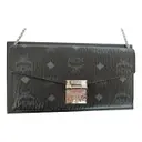 Patricia leather clutch bag MCM