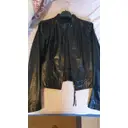 Patrizia Pepe Leather biker jacket for sale