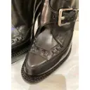 Leather biker boots Phi