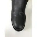 Philipp Plein Leather riding boots for sale