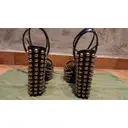 Leather sandals Philipp Plein