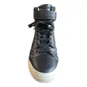 Leather high trainers Pierre Hardy