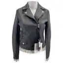 Leather jacket Pinko