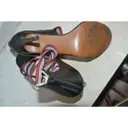 Leather sandals Pinko