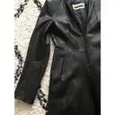 Leather coat Plein Sud