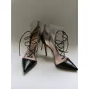 Gianvito Rossi Plexi leather heels for sale