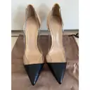 Buy Gianvito Rossi Plexi leather heels online