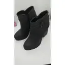 Leather ankle boots POLICE