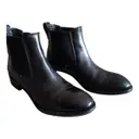 Leather ankle boots Pollini