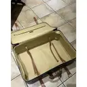 Leather travel bag Pollini