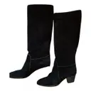 Leather boots Pollini