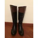 Pollini Leather riding boots for sale