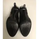 Leather heels Pollini