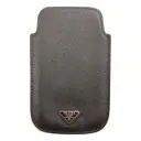 Leather iphone case Prada