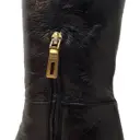 Buy Prada Black Leather Boots online