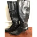 Leather boots Prada