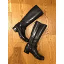 Leather riding boots Prada