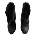 Leather snow boots Prada
