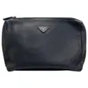 Leather clutch bag Prada - Vintage