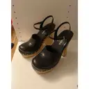 Prada Leather mules & clogs for sale