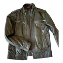 Leather jacket Puma