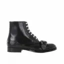 Gucci Queercore leather boots for sale