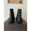 Leather boots Raf Simons