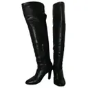 Leather boots Ralph Lauren