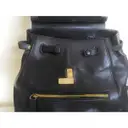 Leather backpack Reiss
