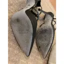 Leather heels Rene Caovilla