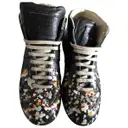 Maison Martin Margiela Replica leather high trainers for sale